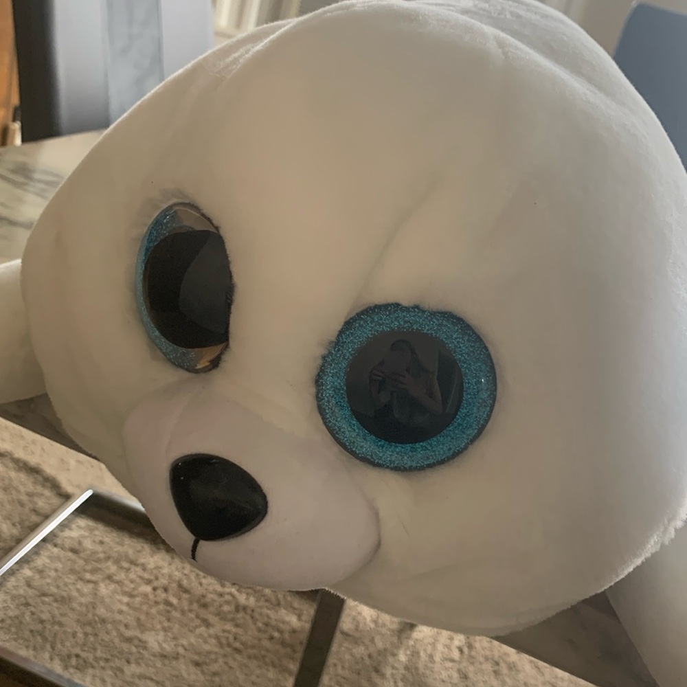 Ty beanie boss-ICY the white seal 25” ( big size )